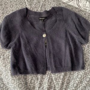 Mohair short sweater